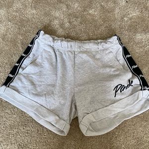 Victoria’a Secret PINK grey lounge shorts